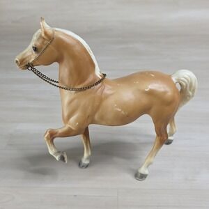 Vintage Classic Breyer Western Prancing Palomino Horse 8" x 9"